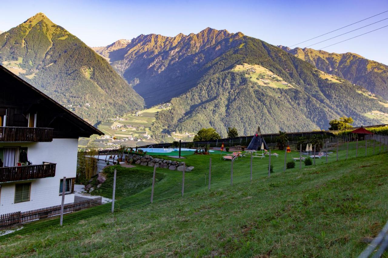 Pension Obertaberhof Schenna Exterior foto